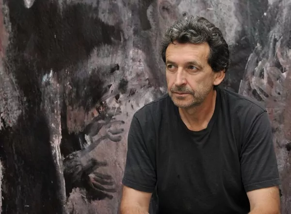 Photograph of Patrick Loste, catalan painter
